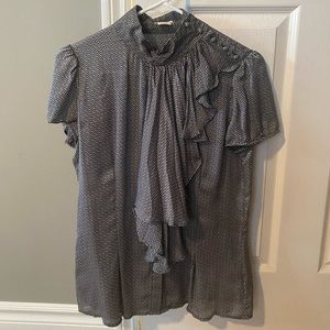 Club Monaco statement blouse